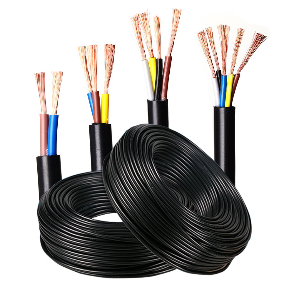 Industrial Irrigation Cable Stranded Conductor RVV Electrical Wire Cable
