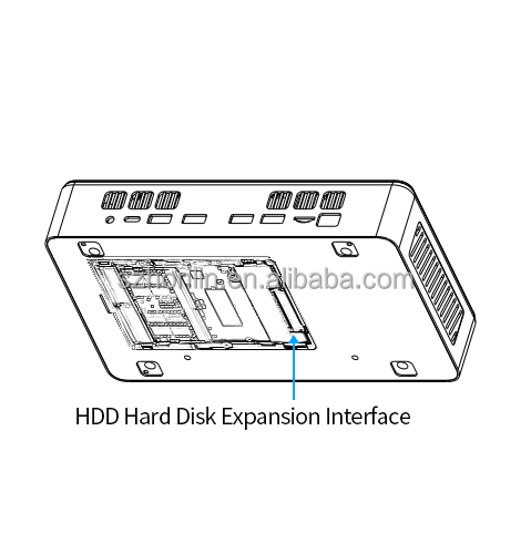 Quad Core Processor Touchscreen Mini PC Integrated Card Industrial Mini Computer 65W