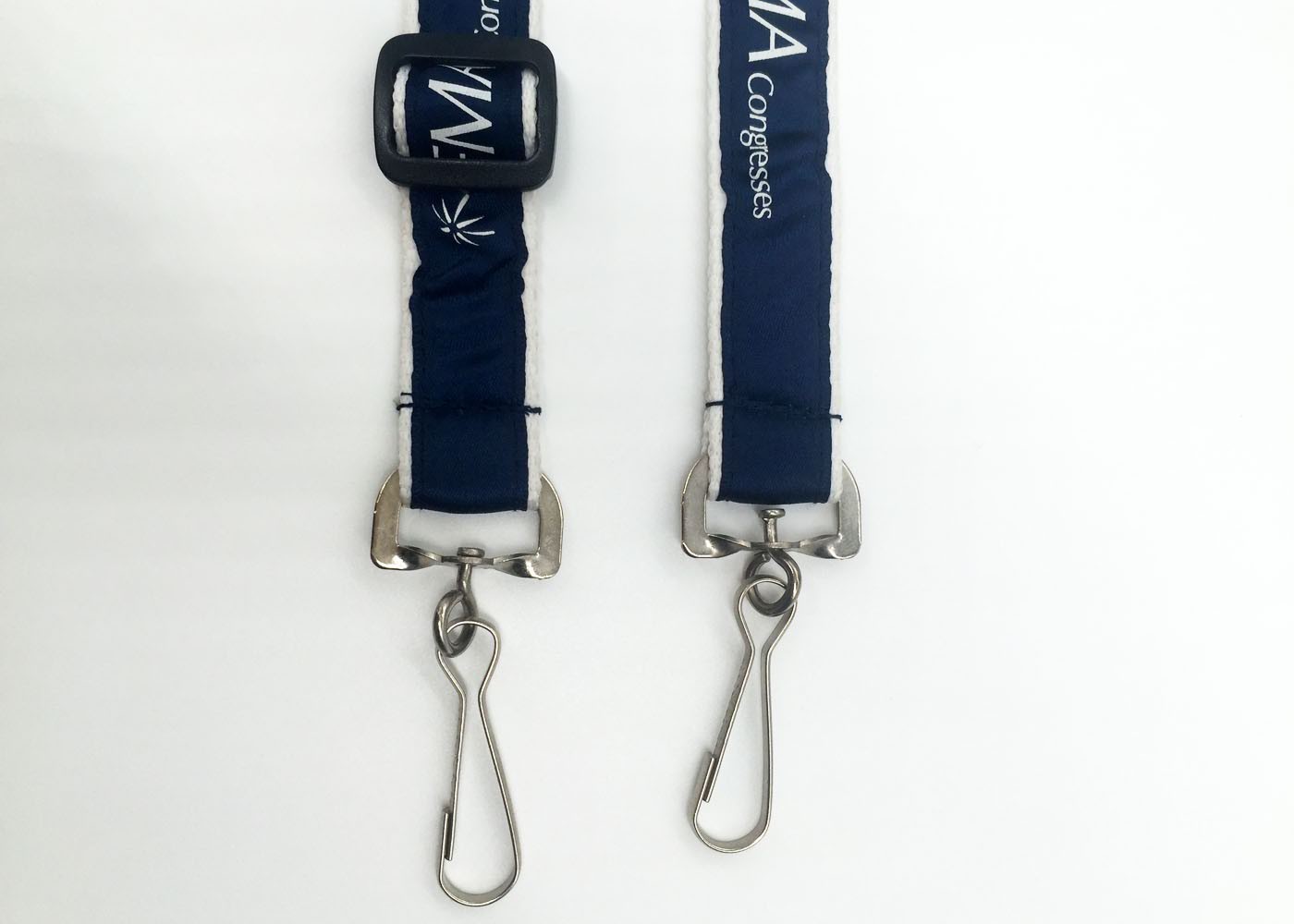 ECO - Friendly Custom Woven Lanyards With Heat Transfer Printing Logo