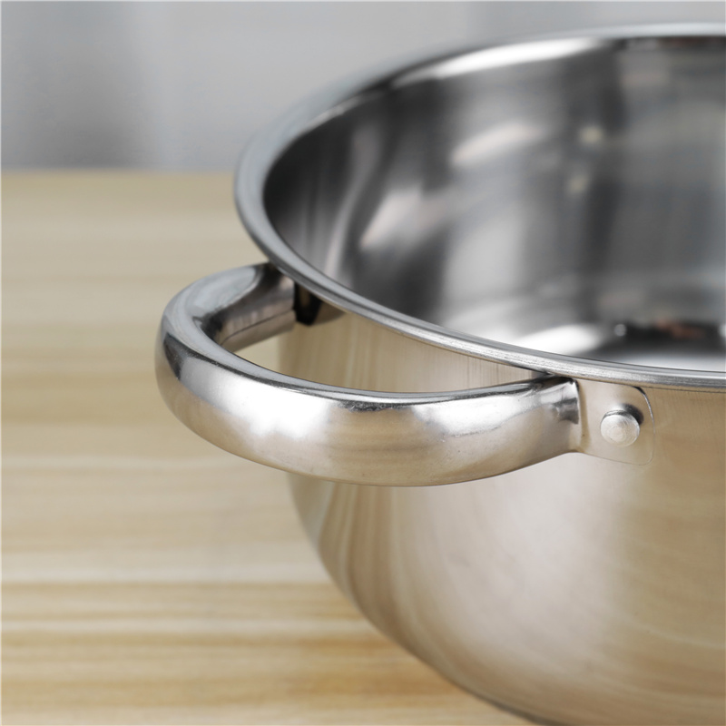 15pcs Home Hotel Restaurant Caterers Stainless Steel Saucepan Set
