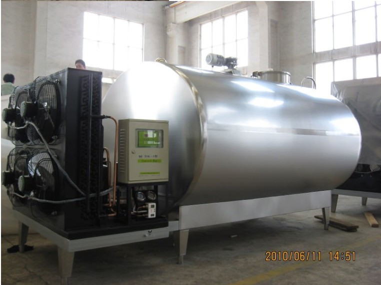 4000-5000L Capacity Milk Cooling Tank Equipped with Copeland Compressor