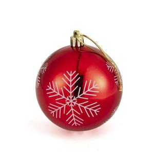 Quality Sublimation Christmas Tree Ornaments Snowflake Christmas Ball for sale
