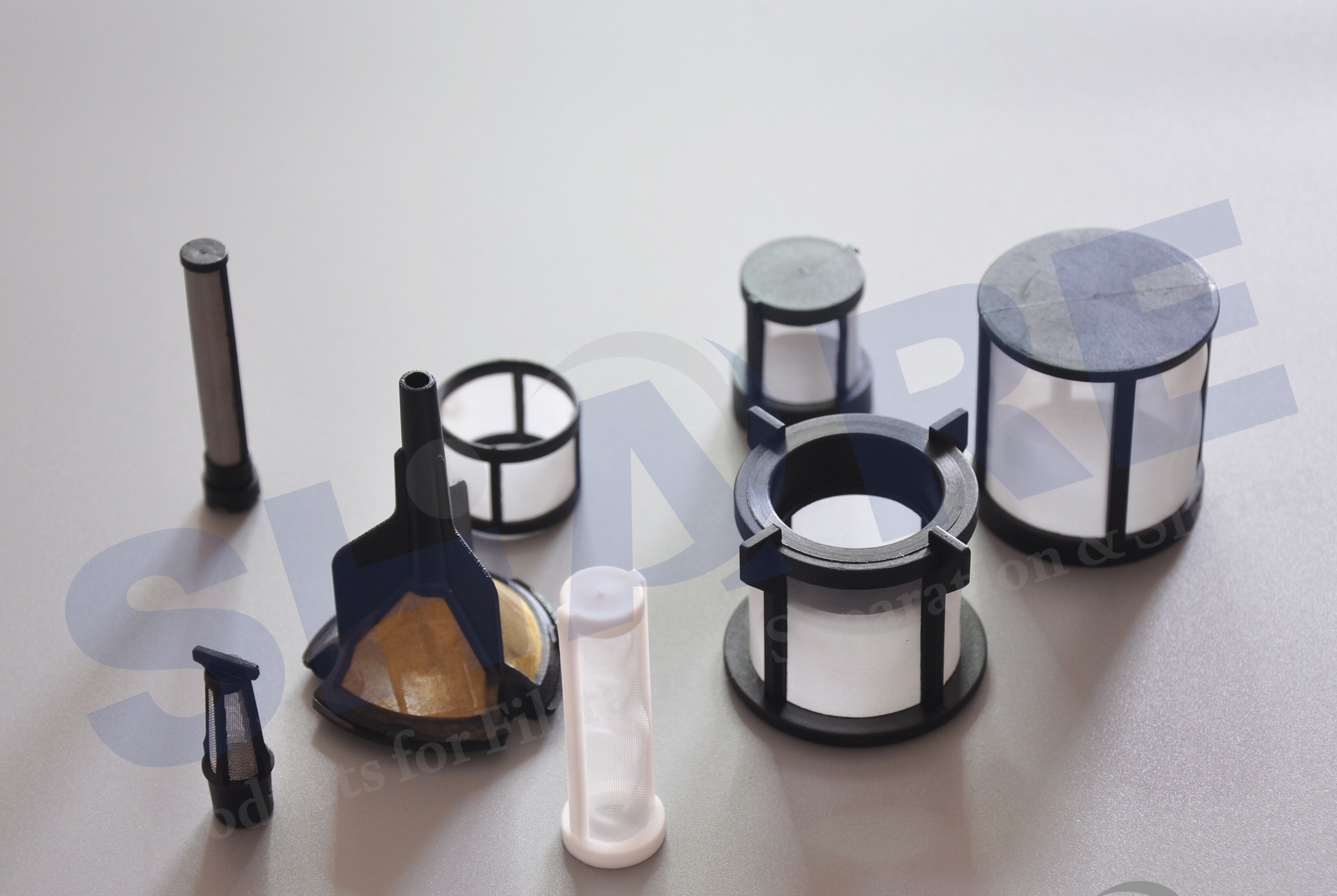 Automotive windshild washer filter screen