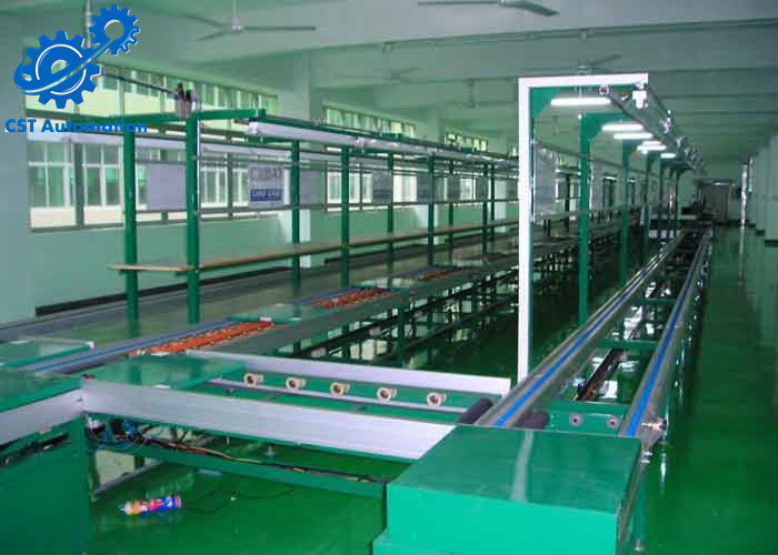 Triple Speed Conveyor Automatic Assembly Line For TV DVD Washing Machine