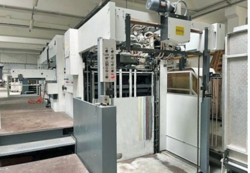 High Pressure Die Cutting Machine For Thinnest 80 G/M2 Paper 600 Tons
