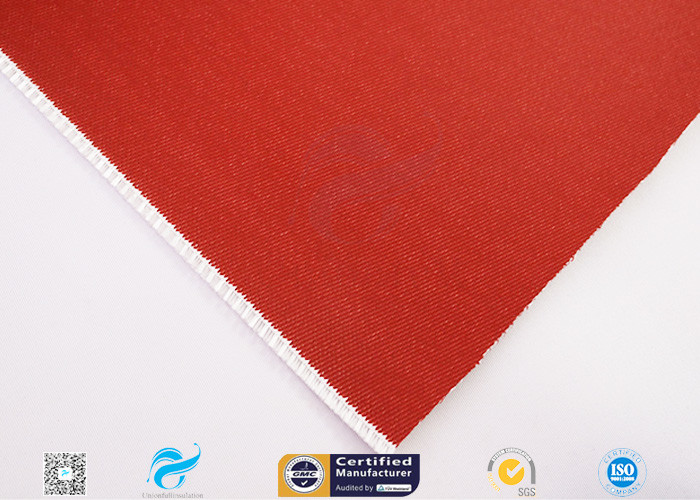 0.85mm Silicone Coated Fiberglass Fabric 260℃ High Temperaturer Resistant