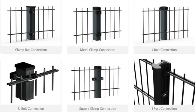 Horizontal Welded Twin Wire Mesh Fencing 868/656/545