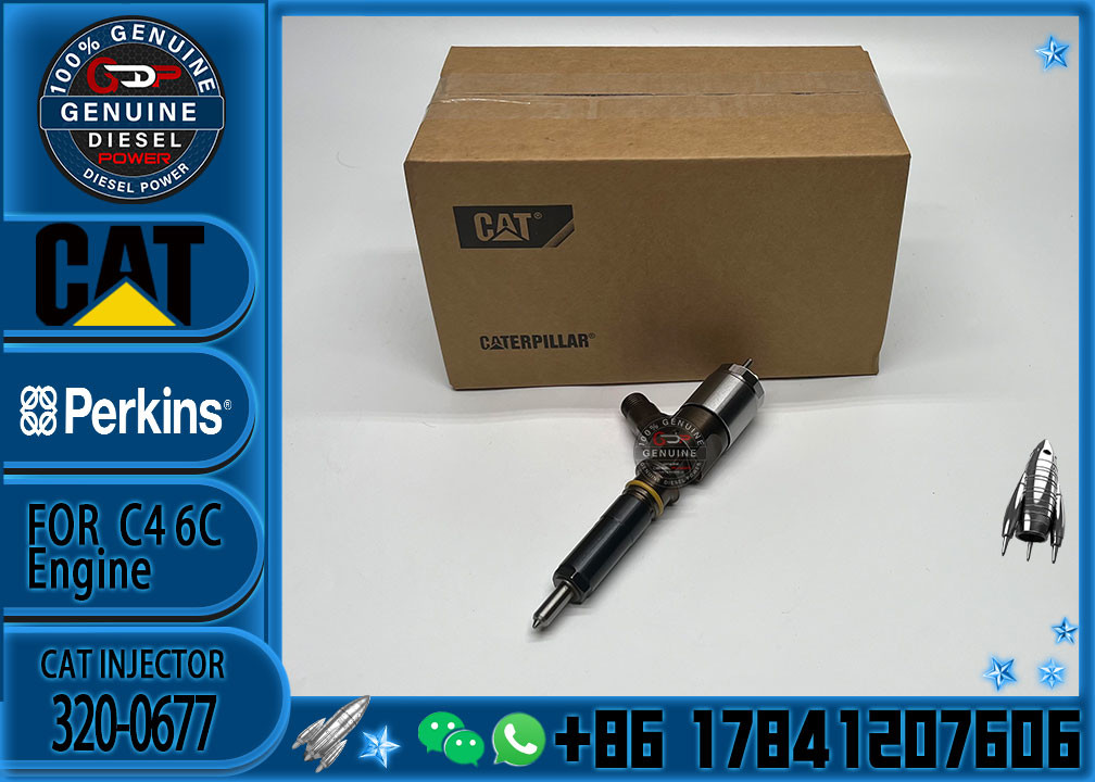 injector for C6.6 320DL 323DL Diesel fuel injector 320-0677 10R-7671 326-0680 100% new used for excavator