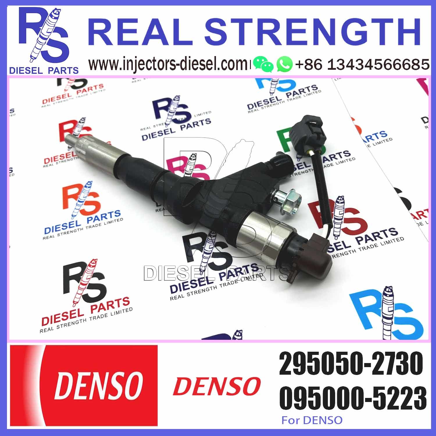New Diesel Fuel Injector 295050-1600 2950501600 295050-1890 23670-E0A70 295050-2730