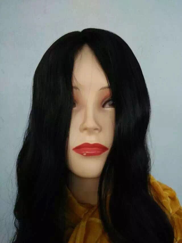 22 Inches Wholesale Jewish Kosher hUMAN hAIR wigs European Hair Small Layer