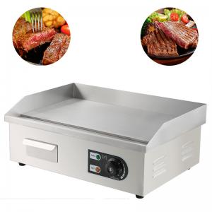 China Commercial Kitchen Equipment Stainless Steel Electric BBQ Griddle/Gill/Hot Plate on sale