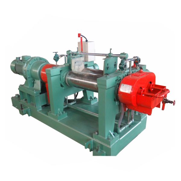 Factory Direct Rubber Open Mixing Mill with Automatic Thin Oil Lubrication, Integrated Base Design, and Chilled Alloy Cast Iron Roll