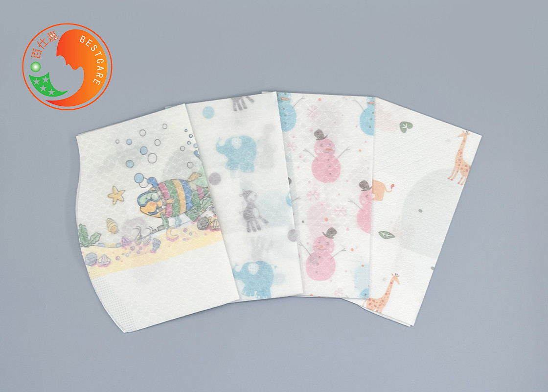 Food Grade Disposable Baby Bibs Picnic Organic Cotton Mess Free Food Catcher Bibs