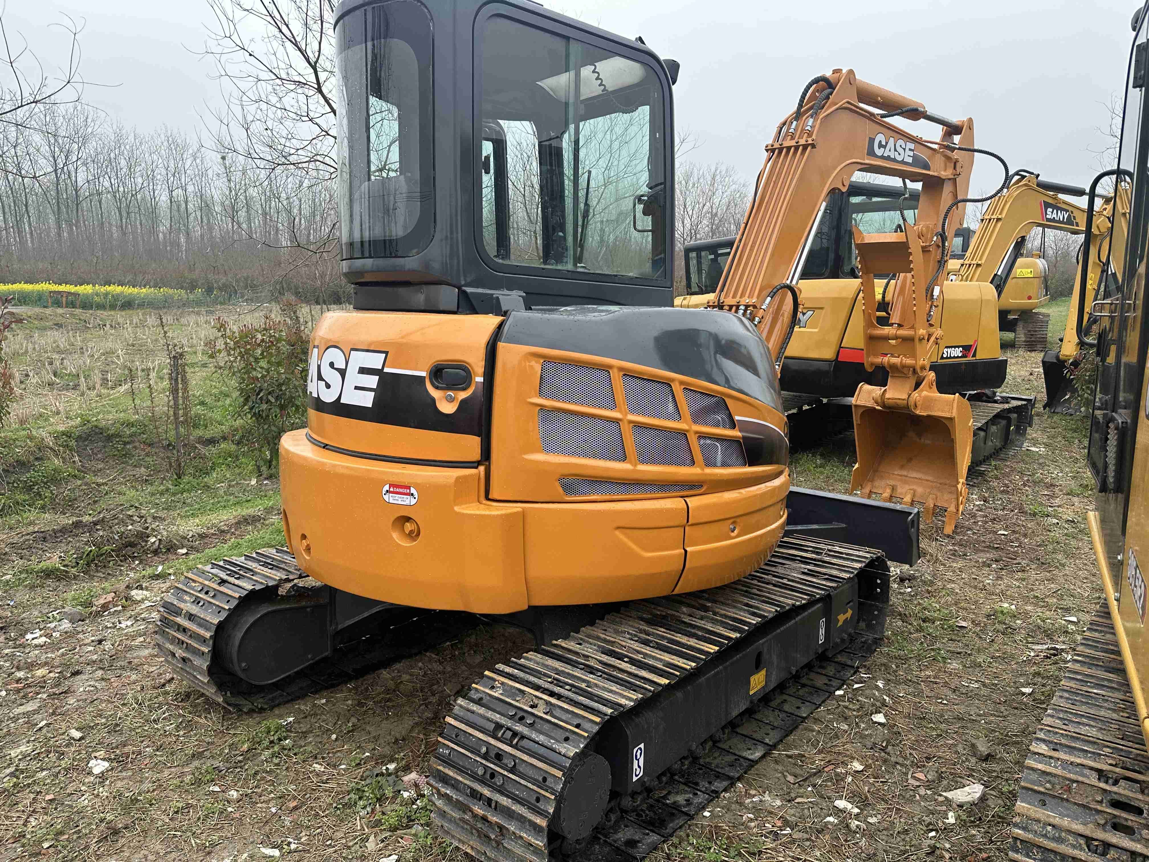 Mini CASE CX55B Used Excavator Hydraulic 5 Ton 12000 Pound