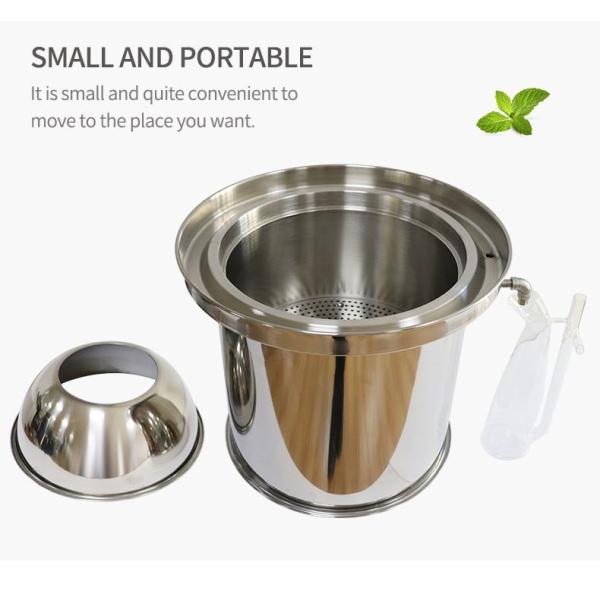 Home Lab Distillation Equipment for Energy Saving Lemon Juice Extracting Machine and Essential Oil