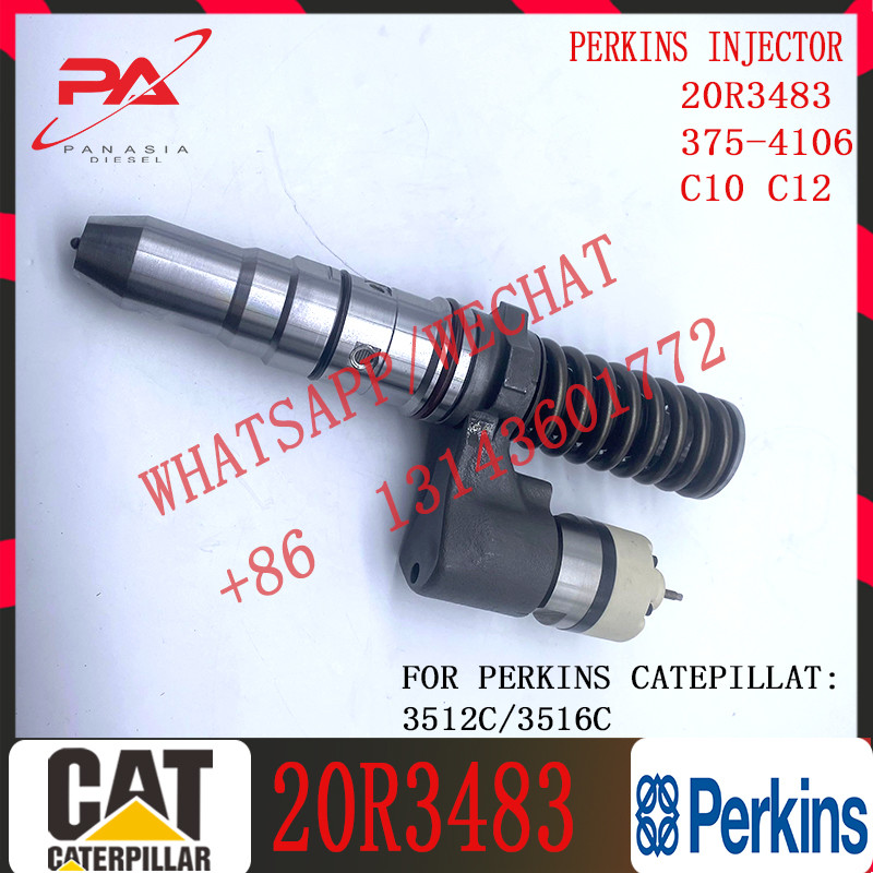 Diesel Engine C6.6 Fuel Injector 20R-3483 For Excavator E320D Injector Nozzle 20R-3483