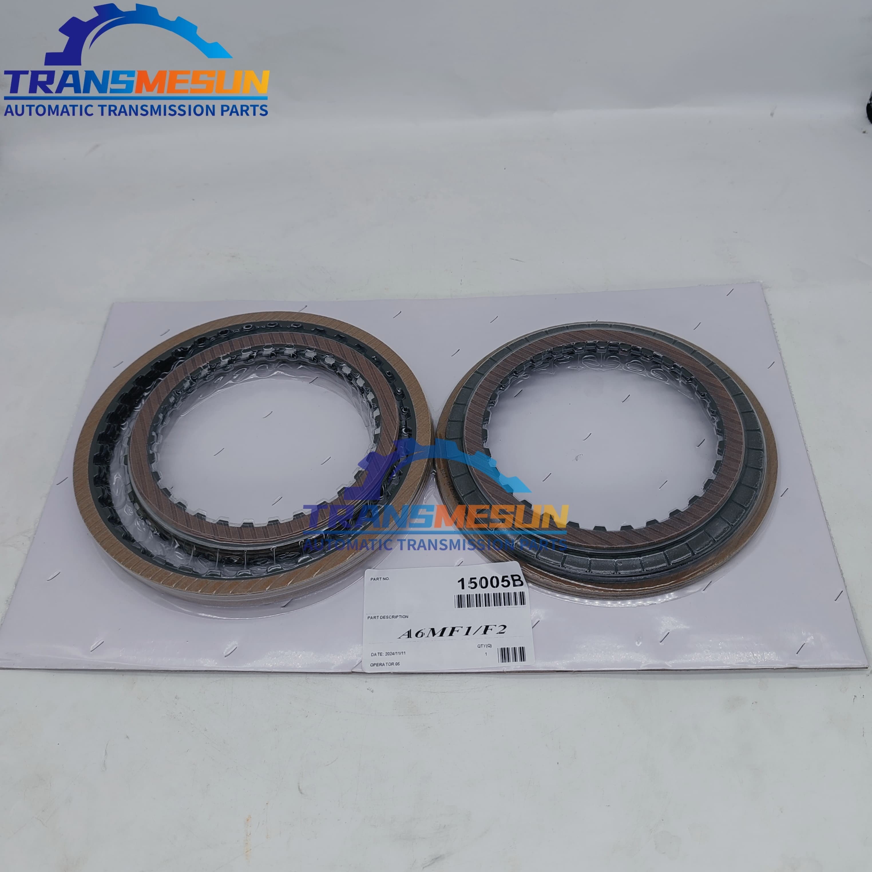Hyundai Kia 6-speed Automatic Transmission A6MF1 A6MF2 Gearbox Overhaul Rebuild Kit.