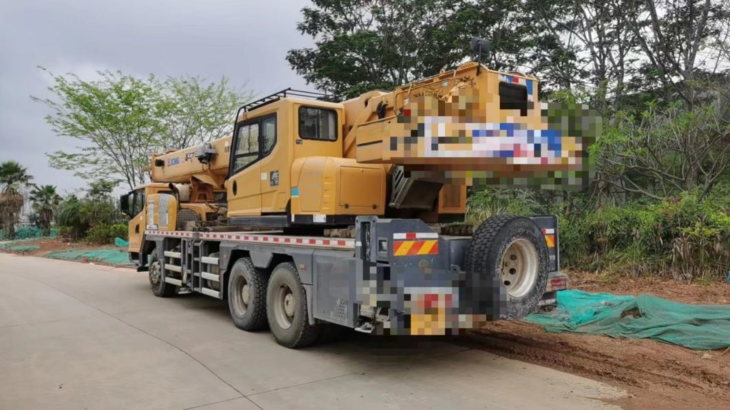 2017 25t Truck Crane Terrian Mobile Crane Truck Crane Good Used Crane