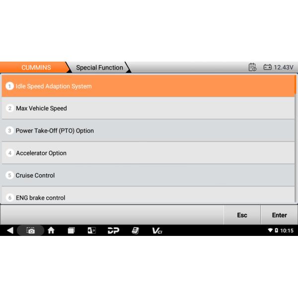 OBDSTAR ISCAN PRO SERIES CUMMINS MARINE Scanner
