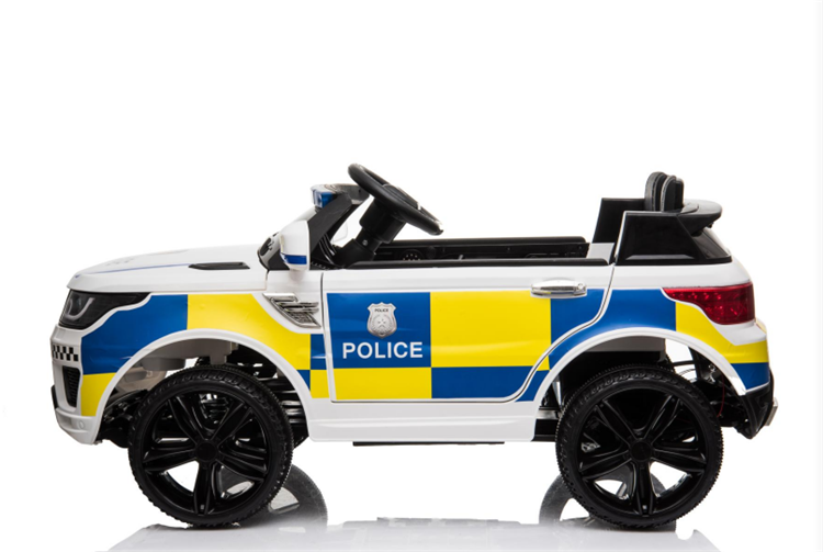 Suitable for 3-8 Year Olds Big Two Seater Battery Operated Police Car