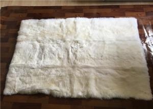 China Long Lambswool Large Sheepskin Area Rug Thick For Living Room Baby Play on sale