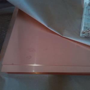 Quality 8x4 C12000 Oil Rubbed Bronze Sheet Metal ASTM B441 Engraving Copper Plate for sale