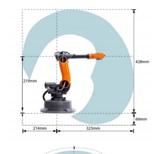 Wlkata 6 axis mini collaborative robot arm which accessible for educators and students