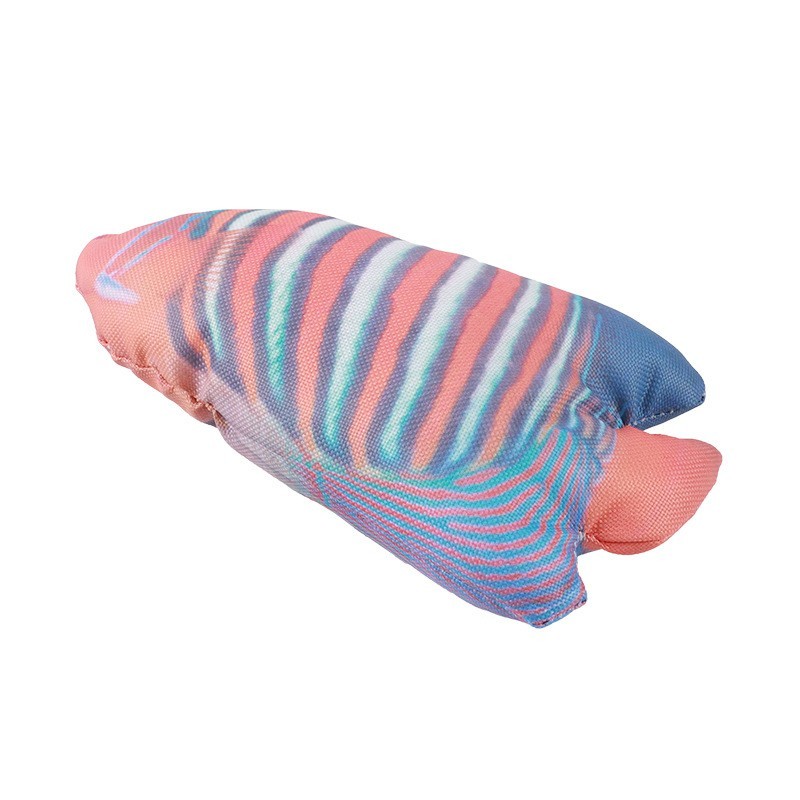 Phonation Fish Funny Cat Toy Oxford Cloth PP Cotton Simulation Bite Resistant