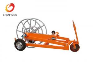 Quality TakeUp Reel And Carriage Auto Rewind Hose Reel Work With Hydraulic Puller Tensioner For Winding for sale