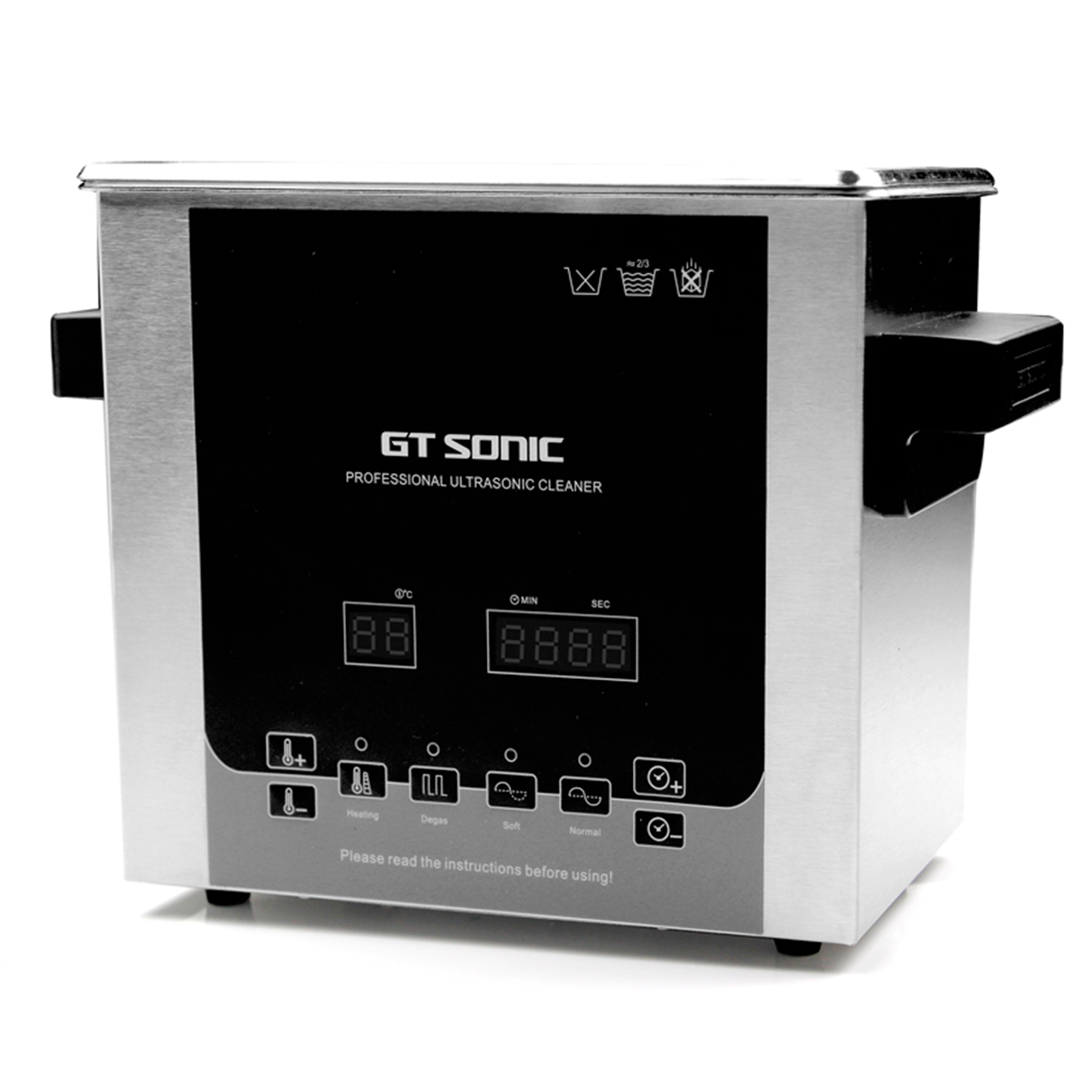 Commercial 150W 6L Tank GT SONIC Cleaner high Frequency 40kHz