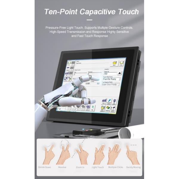 13.3 inch Factory Customizable LCD Monitor multiple Inch IPS Full HD Aluminum 1920*1080 Screen Industrial Embedded Touch Screen Monitors