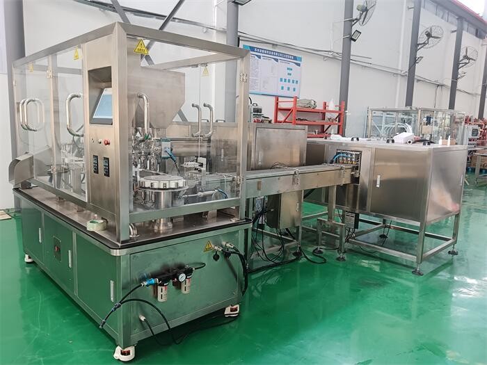 Advanced Gel Filling Capping And Labeling Machine with 5 Kw and ±0.5-2% Filling Precision