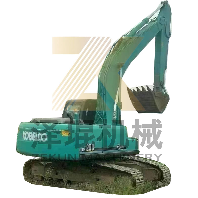 Used Kobelco SK200-8 Excavator Original Japan Crawler Excavator