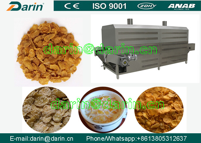 CE Certificate Corn flake making machine / maize flakes machinery