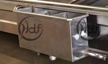 Automatic fruit and vegetable processing line spinach washing and drying machine