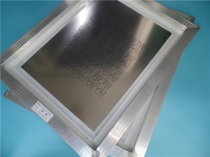 Through Hole 0.12mm PCB SMT Stencil Electro Polishing