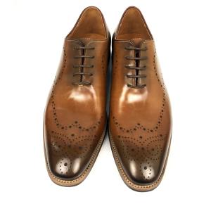 China Burnished leather lace up mens dress formal shoes , oxford leather shoes on sale