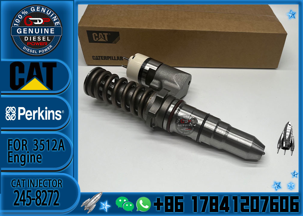 Common rail injector fuel injecto 245-8272 8E-8836 246-1854 392-0203 for 3512B Excavator 3512C 3516B 3516C