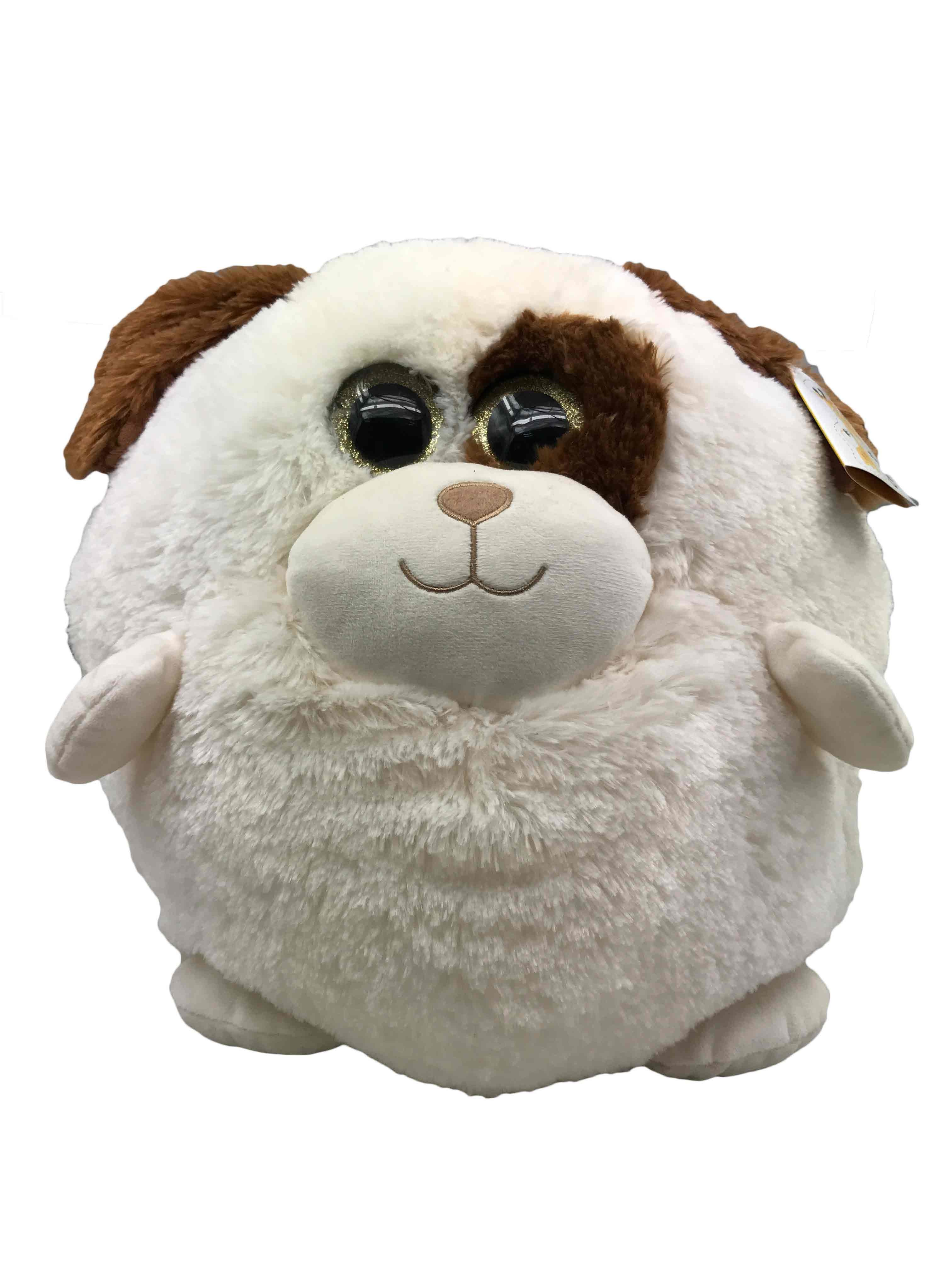 Cute White Corgi Plush Sleeping Pillow For Bed OEM Customized Plush Home Decor