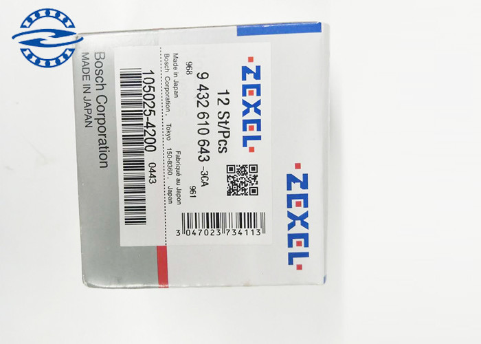 BD58 DX225-7 643 Excavator Spare Parts / Rail Fuel Injection Nozzle 3CA 961 9 432 610 643