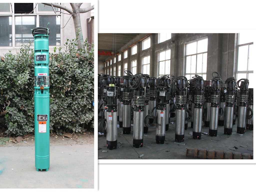 Mining Dewatering Deep Well Submersible Pump Multistage Structure OEM / ODM Available