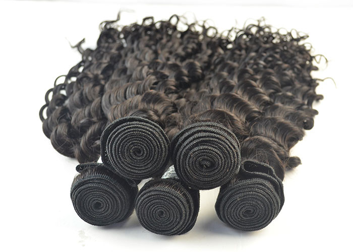 100% Peruvian Curly Human Hair Extensions 100g Per Bundle AAAAAA Grade