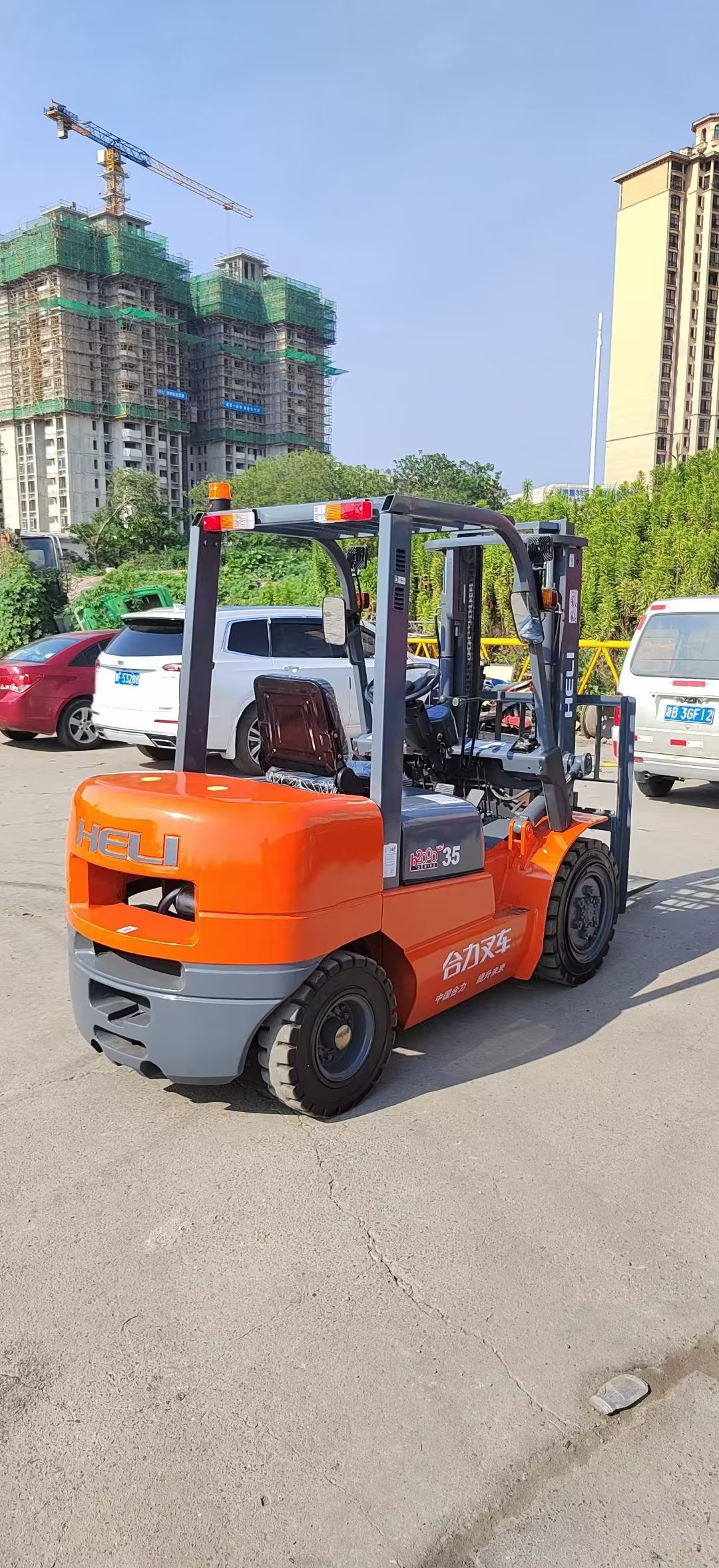 2T-10T Rated Capacity Driver Operator Heli Forklift Diesel Automatic Forklift