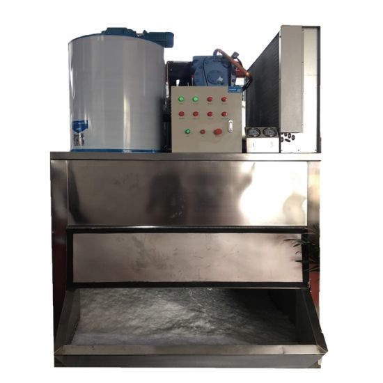 Buy Flake Ice Making Machine 1.2Ton/24hour /Good Quality Flake Ice Machine Price at wholesale prices