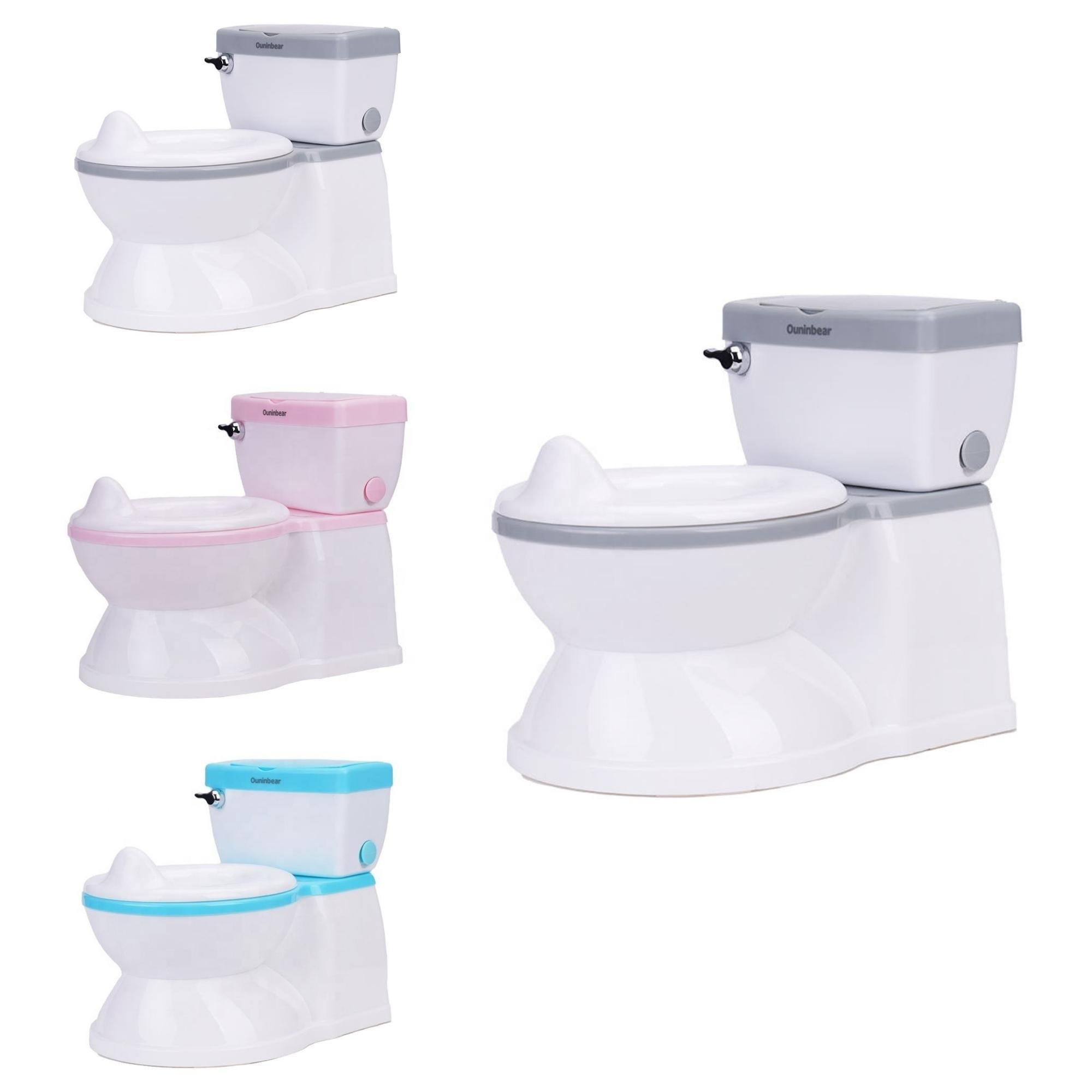 Eco friendly PP Baby Training Potty EN71 Certified Simulation Travel Potty for Kids
