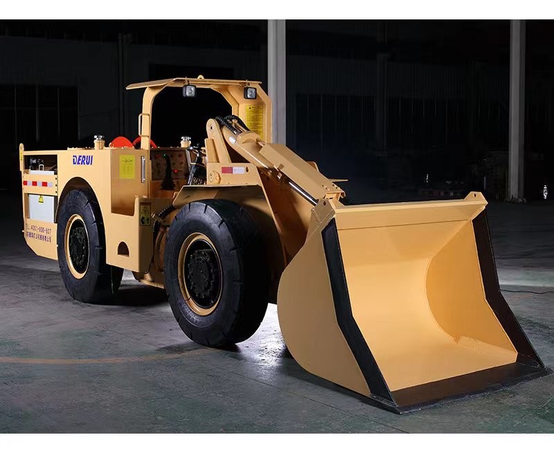 Mini Cable Electric Underground Mining Loader Cost Saving High Power Economic Equipment