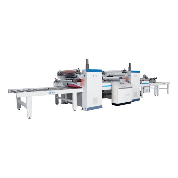 Siemens PLC Control Cold Glue Laminating Machine 3 Phase 380V 50Hz