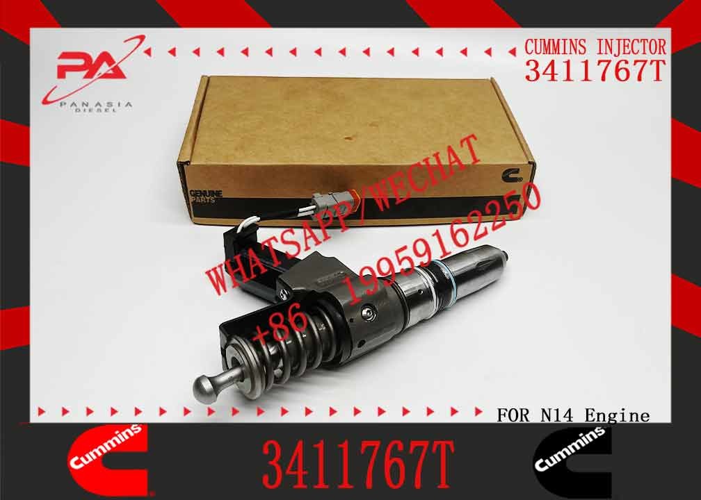 Remanufactured new diesel fuel injector 3411766F 3411767T 3411766 4307776