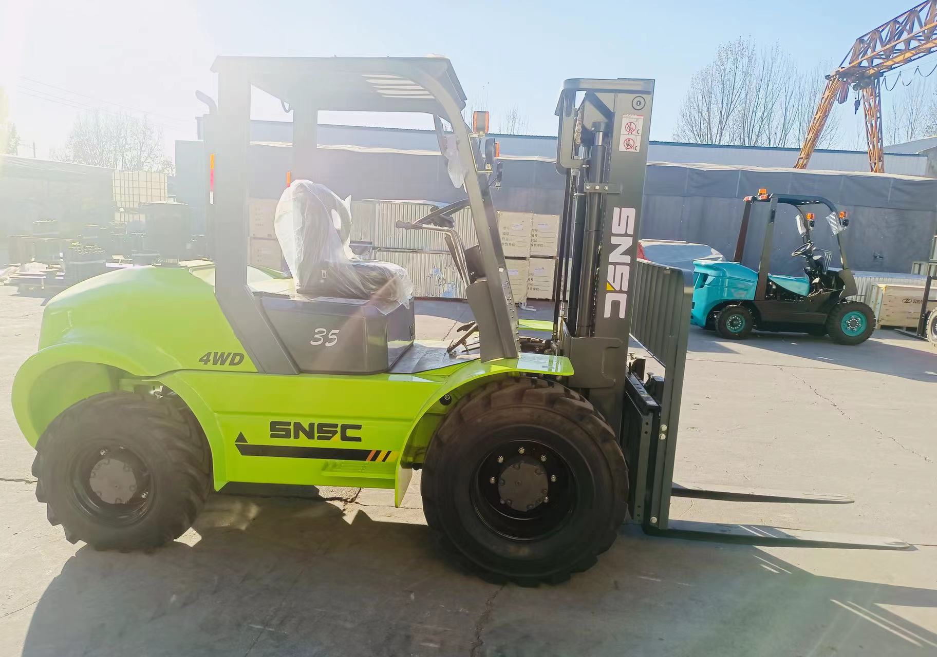 4x4 3 Ton 5 Ton 4wd Rough Terrain Forklift