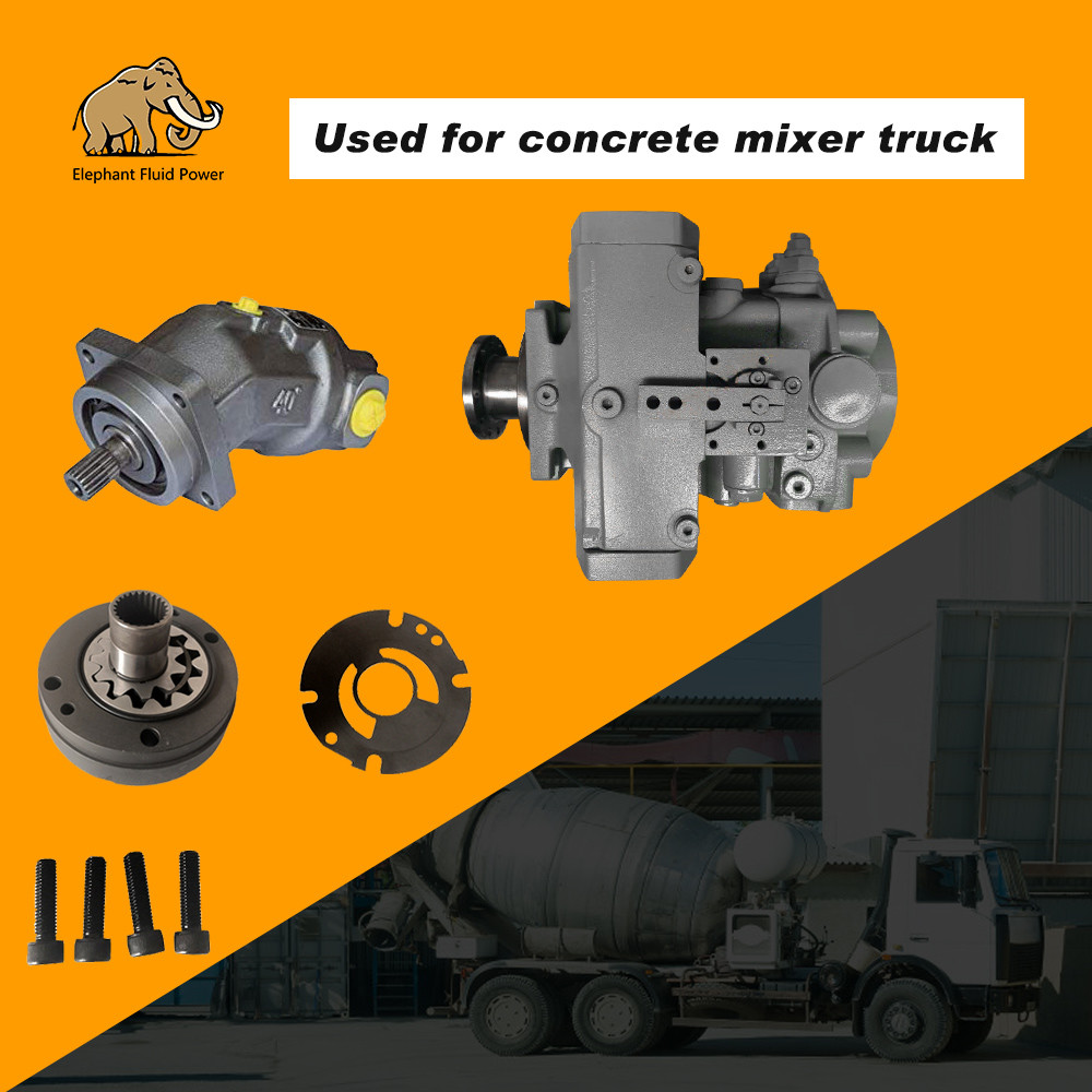 Concrete Mixer Sauer Hydraulic Reduction Gearbox TMG 61.2 TMG 51.2 TMG 71.2